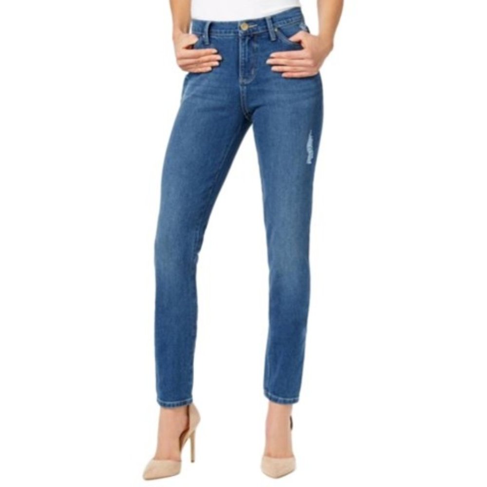 NWT LEE Women Modern Fit Medium Wash Skinny Jeans Size 14 NEW